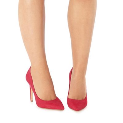 Pink 'Chloe' wide fit high court shoes